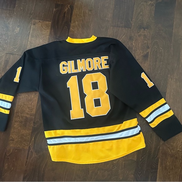 Other - NEW Happy Gilmore Boston Black and Yellow Hockey Golf Jersey